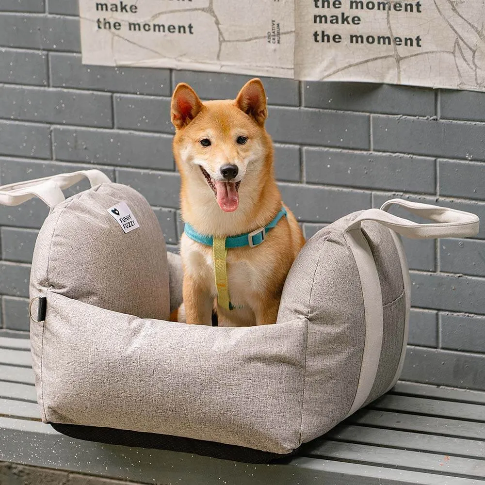 Travel Safety Puppy Dog Car Seat Bed - First Class