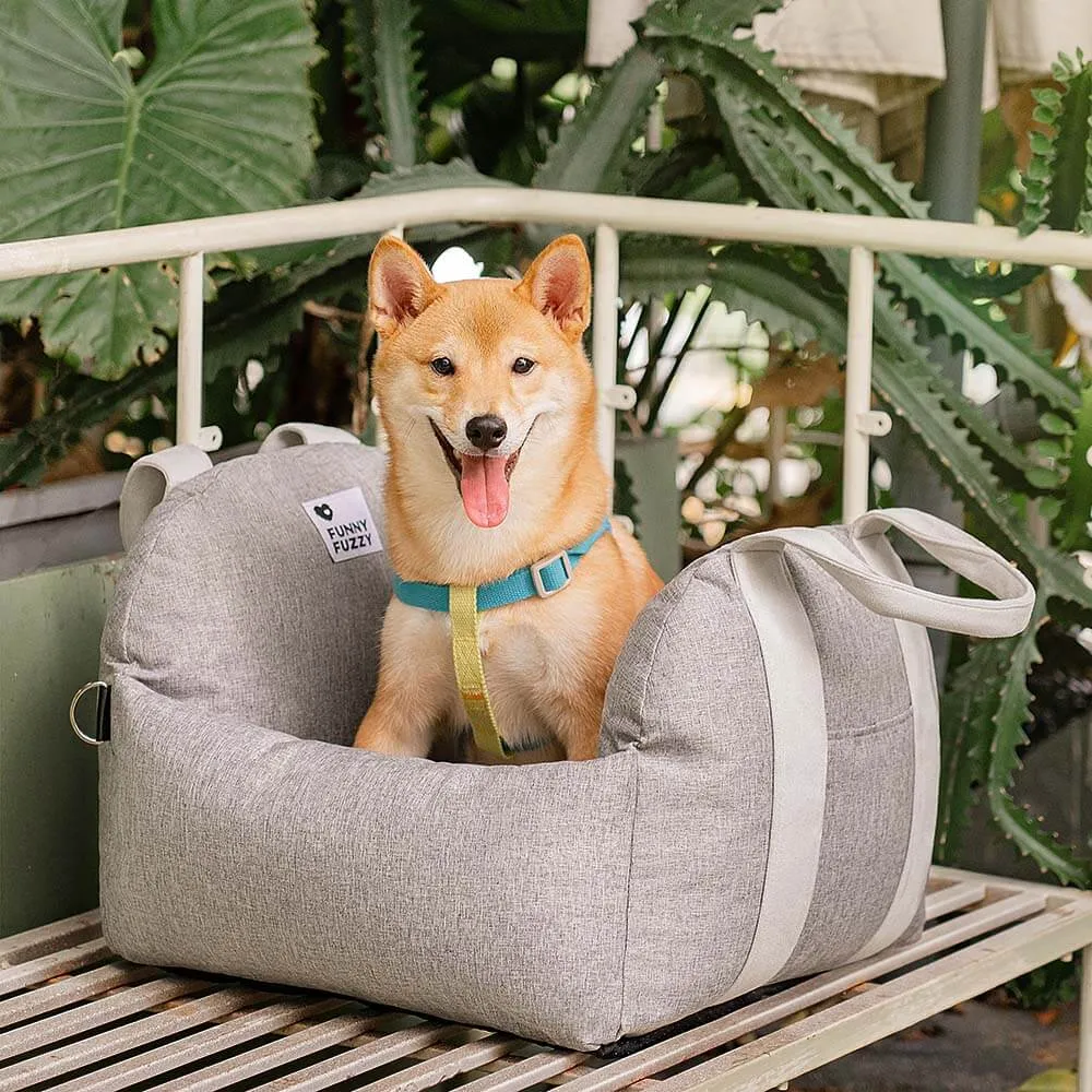 Travel Safety Puppy Dog Car Seat Bed - First Class