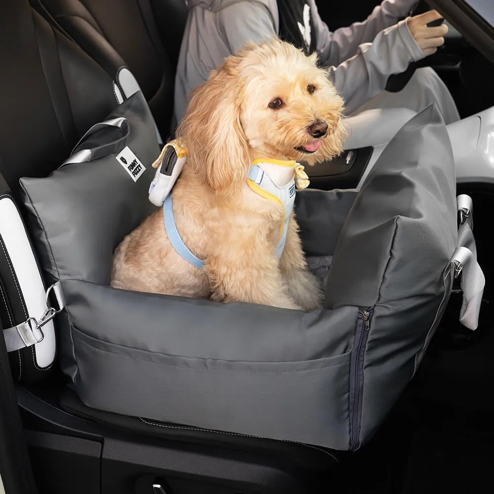 Travel Safety Puppy Dog Car Seat Bed - First Class