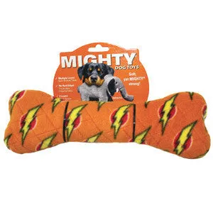 Tuffys Large Mighty Orange Bone Dog Toy