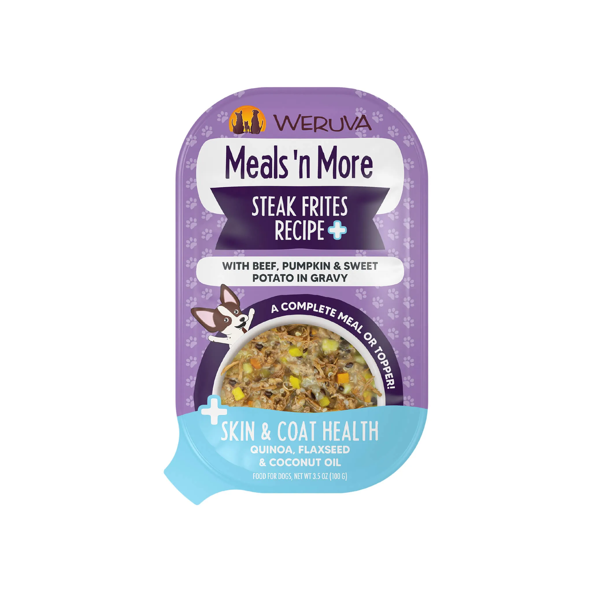 Weruva Meals 'n More Skin & Coat Wet Dog Food