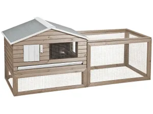 Woodland Rabbit Hutch Snoozer Cottage 161X60X73Cm